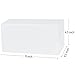 LaRibbons 20Pcs Recycled Gift Boxes - 9 x 4.5 x 4.5 inches White Paper Box Kraft Cardboard Boxes with Stickers Cotton String, Perfect for Party, Wedding, Gift Wrap