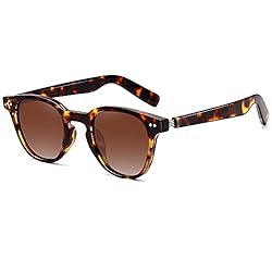 MEETSUN Vintage Round Polarized Sunglasses for