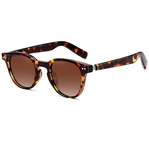 MEETSUN Vintage Round Polarized Sunglasses for