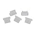 uxcell 5Pcs Clear Dust Plastic Cover For Digital Product Mini-USB