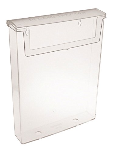 Taymar OD230 Single Pocket Dispenser for A4 Leaflets and Brochures - Clear