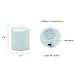 Novelty Place [Longest Lasting Battery Operated Flickering Flameless LED Votive Candles (Pack of 96)