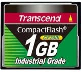 Transcend TS1GCF200I 1 GB CompactFlash (CF) Card - TS1GCF200I