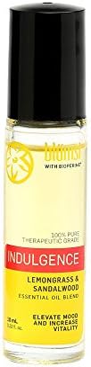 Essential Oils Roll-on 10 mL | Lemongrass &amp; Sandalwood (Indulgence) by Blumsi