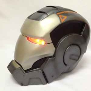 Amazoncom Iron Man 2 War Machine Helmet Display Led Side