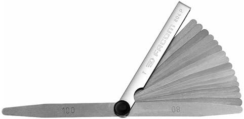 Elite Choice Facom 19 Blade Feeler Gauge Metric 0.35 - 1mm (1) - Min 3yr Warranty