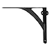 Set of 4 Iron Shelf Brackets for 10