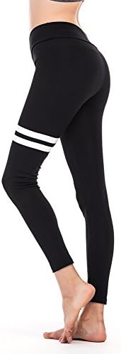 Ibowo Women's High Waisted Leggings Workout Yoga Capris for Sports Running Gym