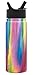 Simple Modern 18 oz Summit Water Bottle with Straw Lid - Gifts for Hydro Vacuum Insulated Tumbler Flask Double Wall Liter - 18/8 Stainless Steel Pattern: Rainbow