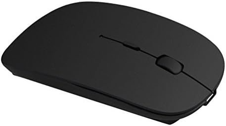 Szyee Bluetooth Mouse Wireless Mouse Mobile Mouse Optical Mouse Charging Mouse Applies for PC Computer Notebook Computer Android Tablet Vomputer Intelligent Equipment (Matte Black)
