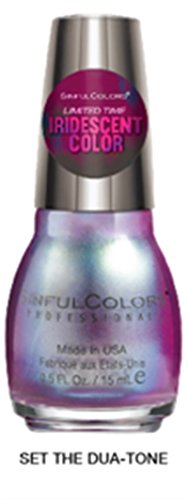 Sinful Colors Limited Edition Iridescent Color Nail Enamel Polish (Set The Duo-Tone)