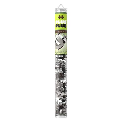 PLUS PLUS - Mini Maker Tube - Sloth - 70 pc