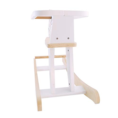 Bieco Zebra Schaukelpferd ab 1 Jahr | Holz Schaukelpferd Baby | Schaukeltier Baby | Holz Pferd Schaukel Baby | Baby Schaukelwippe | Zebra Schaukeltier ab 1 Jahr aus Holz | Schaukelstuhl Holz Pferd – Bild 4