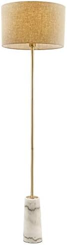 Floor Lamp New Chinese Living Room Study Bedroom Hotel Nordic Light Creative Retro Marble Vertical Table Lamp UOMUN