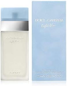 DOLCE & GABBANA Dolce & Gabbana Light Blue Eau De Toilette Floral Fruity Single Item 0.8 fl oz (25 ml)