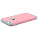 AILUN Phone Case for iPhone 6s iPhone 6 Soft Interior Silicone Bumper Hard Shell Solid PC Back Shock-Absorption Skid-Proof Anti-Scratch Hybrid Dual Layer Slim Cover Pink