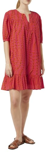 Scotch & Soda Printed Maxi Dress, Vestido Casual Mujer, House of Mirrors Pink, 42