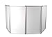 JMAZ Event Facade Booth Adjustable Size Lightweight Aluminum Frame Dj Booth, 4 Detachable Sections, Washable Scrim with Heavy Duty Carrying Bag and Screw Driver, White