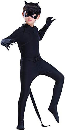 Hallowmax Ladybug Costumes Cat Noir Costume for Children's Carnival Cosplay Party