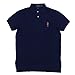 Polo Ralph Lauren Men Custom Fit Mesh Polo Shirt Navy Bear (X-Large)