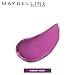 Maybelline New York Color Sensational Purple Lipstick Matte Lipstick, Vibrant Violet, 0.15 oz