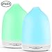 2PACK Essential Oil Diffuser, Avaspot 120ml Portable Ultrasonic Aroma Diffuser, Cool Mist Humidifier, 7 LED Colors Waterless Auto-off and Adjustable Mist Mode for Home, Office, Christmas