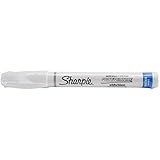 Sharpie Paint Marker Pen Water Base Fine Point, White Box of 12