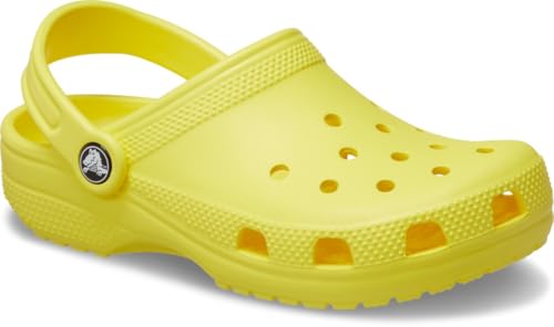 Crocs Classic Clog T, Zuecos Unisex niños, Cyber Yellow, 22/23 EU
