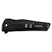 Kershaw Flythrough Pocket Knife (1988); RJ Martin Design; 3-inch 8Cr13MoV Steel, Drop-Point Blade with Black Oxide Coating; Features See-Through Pivot, Frame Lock, KVT Manual Open with Flipper; 3.7oz