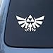 Decalgeek Legend of Zelda Triforce Car Window Vinyl Decal Sticker 6