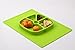 Non Slip Silicone Kids Placemats with Plate for Toddlers Babies Children Green