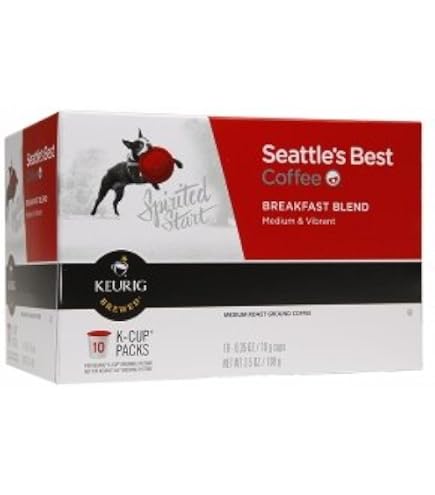 Seattle's Best Coffee K-Cup Pods, Breakfast Blend, 10 CT (Pack - 4) :  Grocery & Gourmet Food - Amazon.com
