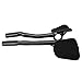 Alomejor Bicycle Rest Handlebar Triathlon Handlebar Bicycle Bars Relaxlation Handlebars for Road Mountain Bike(Black)thumb 3