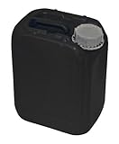5L / 1.32G HDPE Jerrican (Black) | Tamper Evident