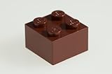 200x Lego Reddish Brown (Brown) 2x2 Bricks Super Pack