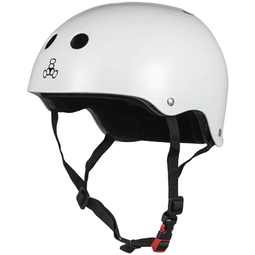 Triple Eight Certified Sweatsaver Helmet for Skateboarding, BMX, Roller Derby, Roller Skating, Inline Skating, Scooter and Bike