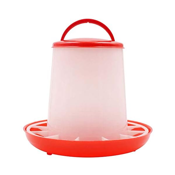 M.Z.A - Alimentatori automatici per pollo, 1,5 kg, in plastica per acqua e bevande, 1,5 kg