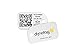 Dynotag Web/GPS Enabled QR Smart Mini Fashion Tags - 3 Identical Tags for Gear