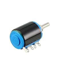 uxcell   Potenciómetro con pomos de película giratoria de carbono, resistencias variables