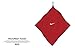 Nike Golf - Microfiber Towel Dark Grey/Bright Crimson 14 X 14 N86451