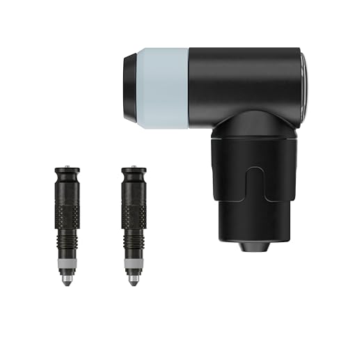 Schwalbe Clik Valve Conversion Set – Bicycle Valve Innovation for Inflating Tyres – Retrofit Kit for Presta/SV Valves with Pump Head