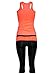 W Sport Women's Athletic Racer Back Tank Top & Skinny Yoga Capri Leggings Set