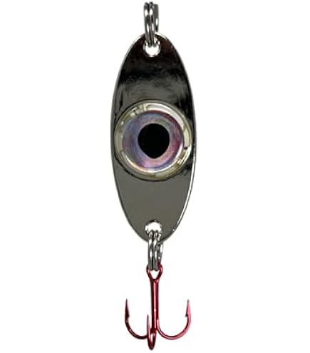 Dirty Bomb Silver Spoon (1/4 oz, Blinking Blue LED) : Sports & Outdoors