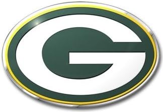 Amazon Com Green Bay Packers Color Auto Emblem Die Cut Kitchen Dining