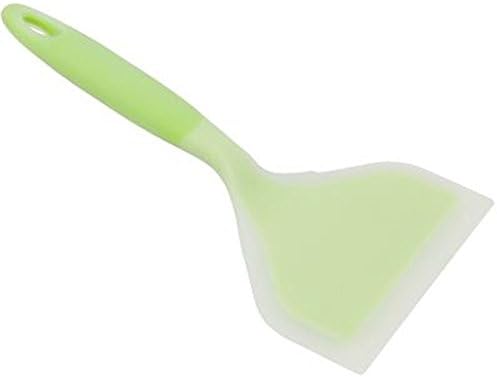 Ospard Nylon Encased in Silicone Spatula Turner Non-Scratch Spatula Heat Resistant Kitchen Tool GC-008 Green