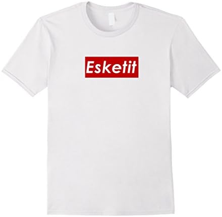 Mens Esketit T-Shirt Medium White