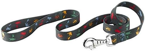 Ferplast Dog Lead CLUB G CIRCUS fashionable patterned nylon dog leash 3 sizes,blue, Medium
