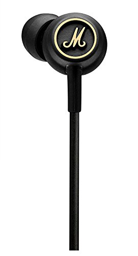 Marshall-Mode EQ - Auriculares in-ear, color negro y latón