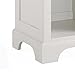Homestyles Naples Nightstand, Off White