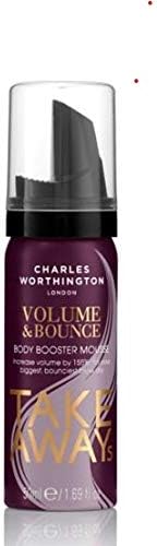 Charles Worthington Volume & Bounce Body Booster Mousse 50ml Handbag Size